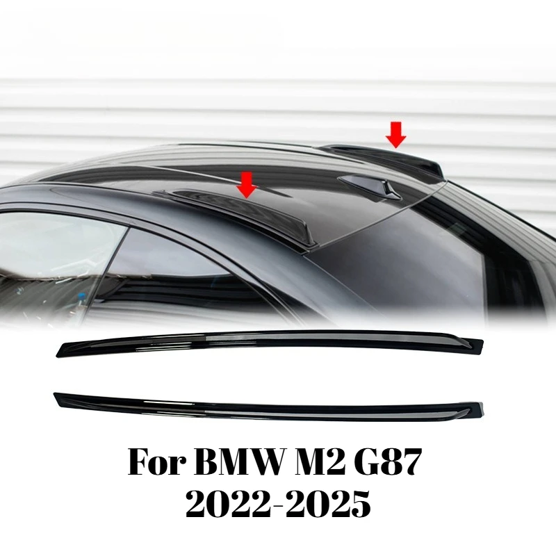 Roof Spoiler Wing For BMW M2 G87 2022-2025 Track Version No Drill Installation Exterior Styling Car Accessories Tuning Parts