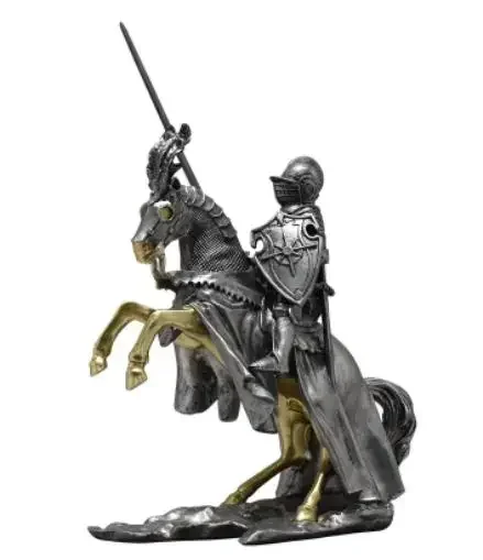 

Retro knight decorations TV cabinets wine cabinets office decorations Roman armor soldier models home sculptures decorations