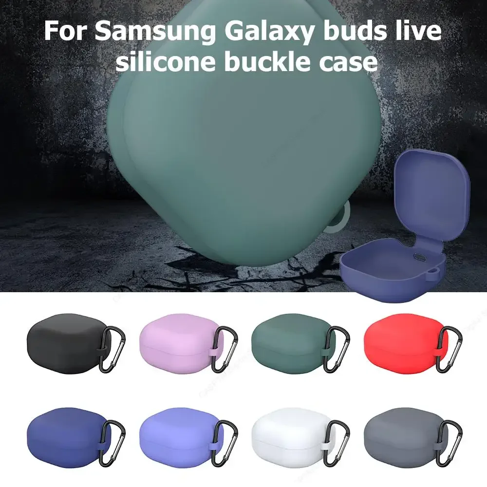 Voor Samsung Galaxy Buds 2 Pro Case Voor Samsung Buds Pro Live Fe Case Zachte Siliconen Cover Galaxy Buds2 Pro Buds Live Capa Funda