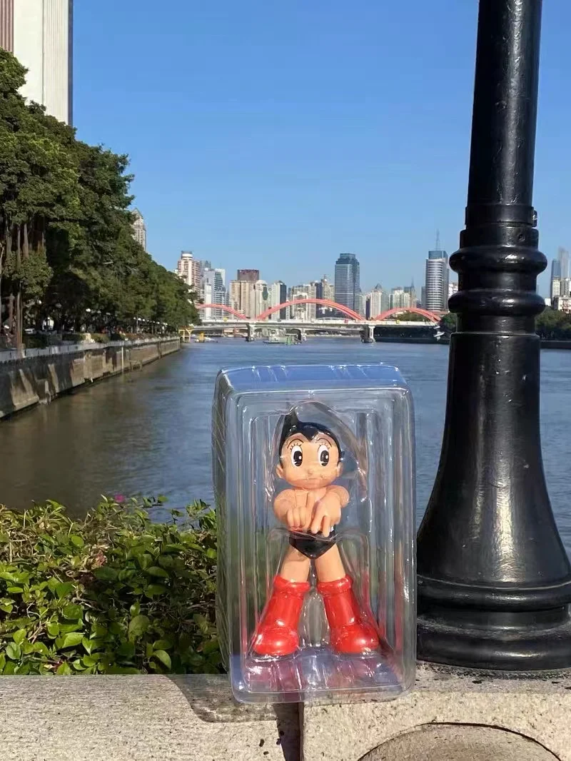 26CM Astro Boy Mighty Atom Large Figure Tetsuwan Atom Movable Anime Action Figures Soft Adhesive Collection Toys Holiday Gifts