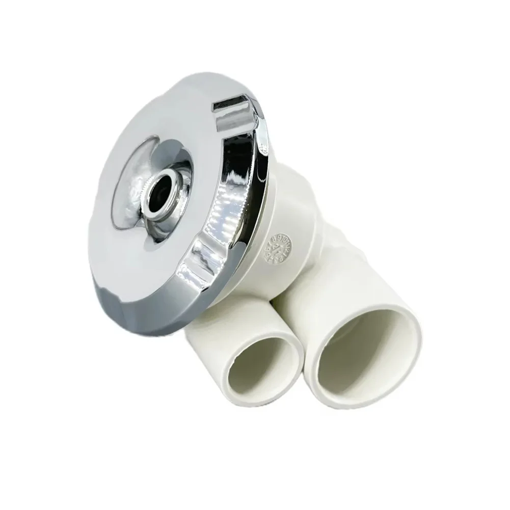 Spa Jet Replacement Bath Massage Nozzle For Home Bathtub Silver White Replacement Bathtub Nozzle Long-lasting Performance