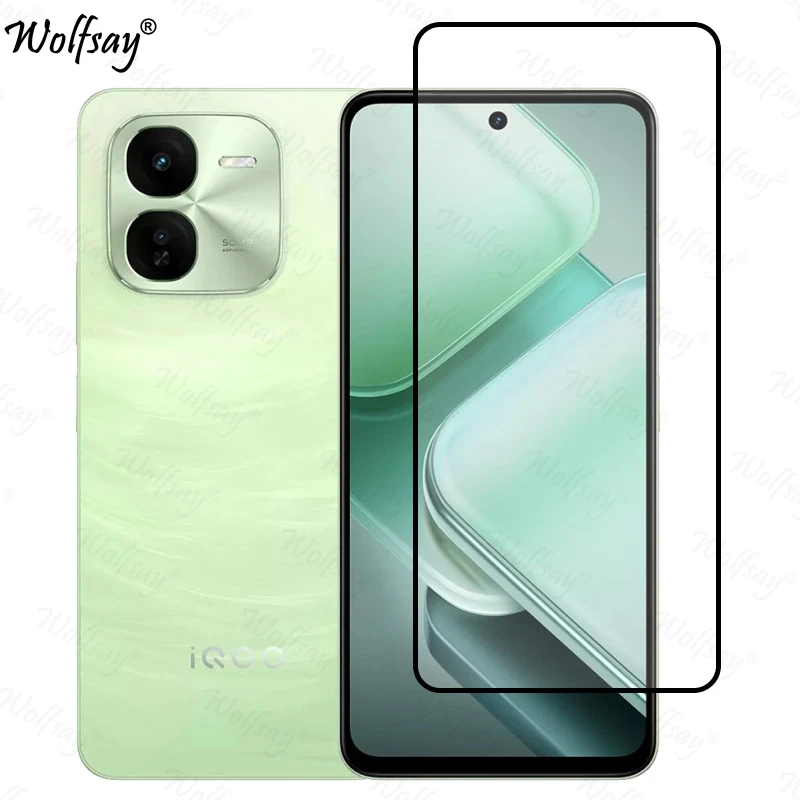 Full Cover Tempered Glass For Vivo iQOO Z9x Screen Protector iQOO Z9x Camera Lens Film Protective Glass For Vivo iQOO Z9x Glass