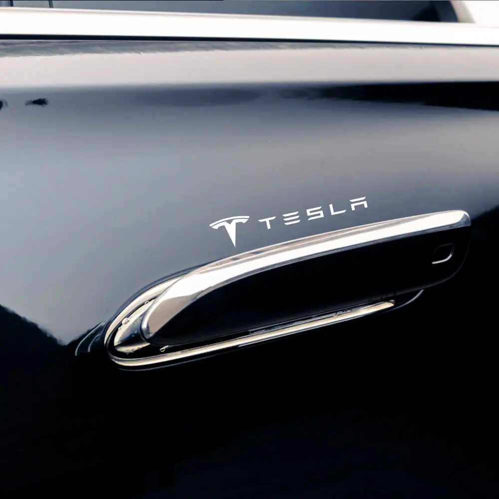 جسم السيارة الجانب نافذة الديكور سيارة جذع الجسم ملصقات ل تسلا نموذج 3 نموذج S نموذج X لفائف وزارة الدفاع WYE K80 رودستر الغازي وزارة الدفاع #4