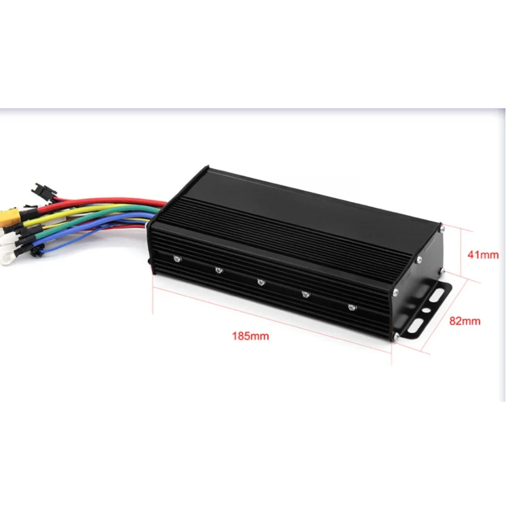 Electric Bicycle Controller 40A Continuous Rating Sine Wave Drive Self-Learning Setup Hall and No-Hall Options