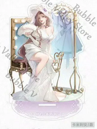 Genuine Anime Rahu Eleven NOX Chameleon Path To Nowhere Cosplay Acrylic Standing Sign Cartoon Flash Badge Emblem Pendant Xmas
