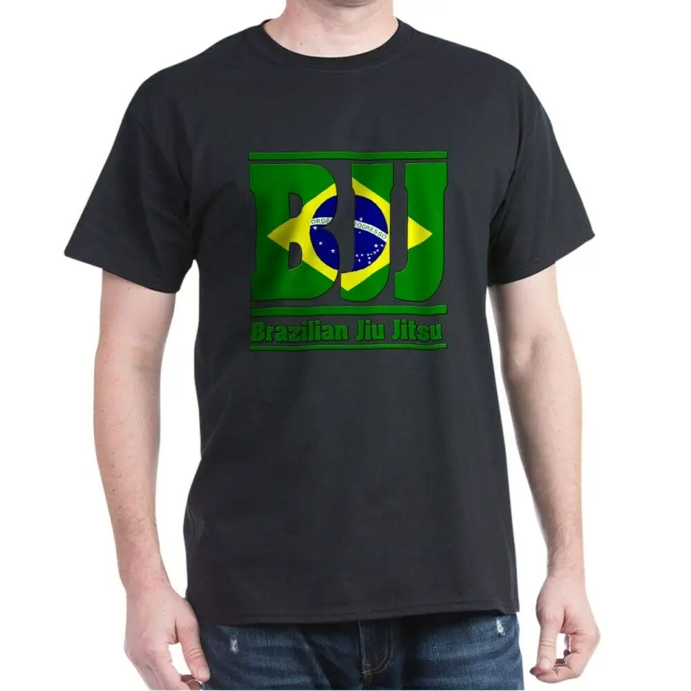 BJJ Brazilian Jiu Jitsu T-Shirt. Summer Cotton Short Sleeve O-Neck Mens T Shirt New S-3XL