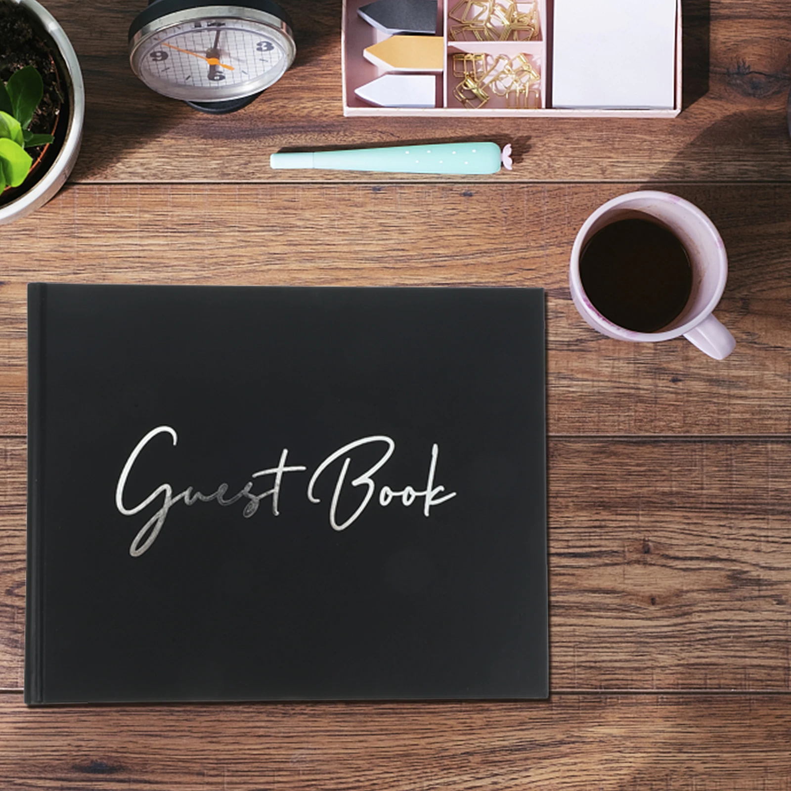 

1 set 1 Set Condolence Funeral Guest Book Memorial Signature Book Guest Sign In Registry Memory Supplies Paper Set Portable