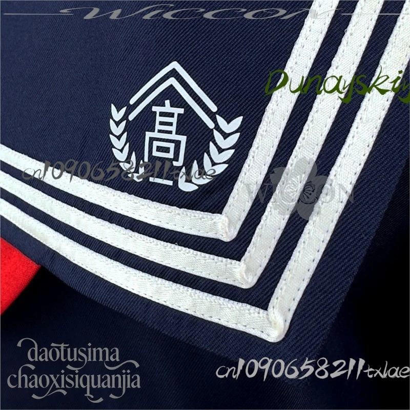 Shop1104340175 متجر اليابانية JK مدرسة نمط الدم وهمية لعب Shimizu Hinak Horror F tume القوطي لوليتا الهالوين