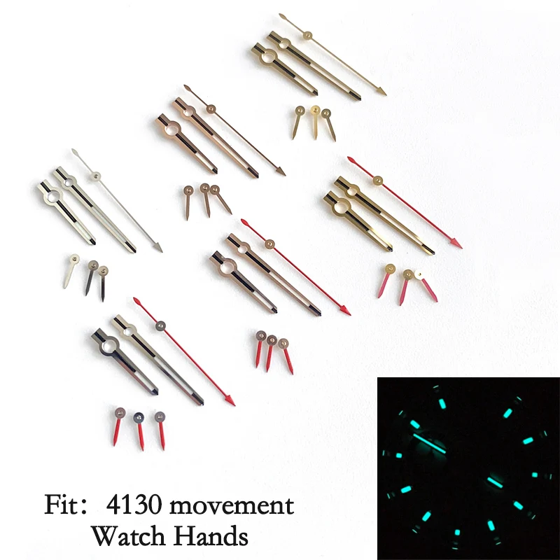 ساعة يد عامة RLX 116520   4130 حركة كرونوغراف الأيدي الذهبية/الفضة/الذهب الوردي جزء حركة الساعة