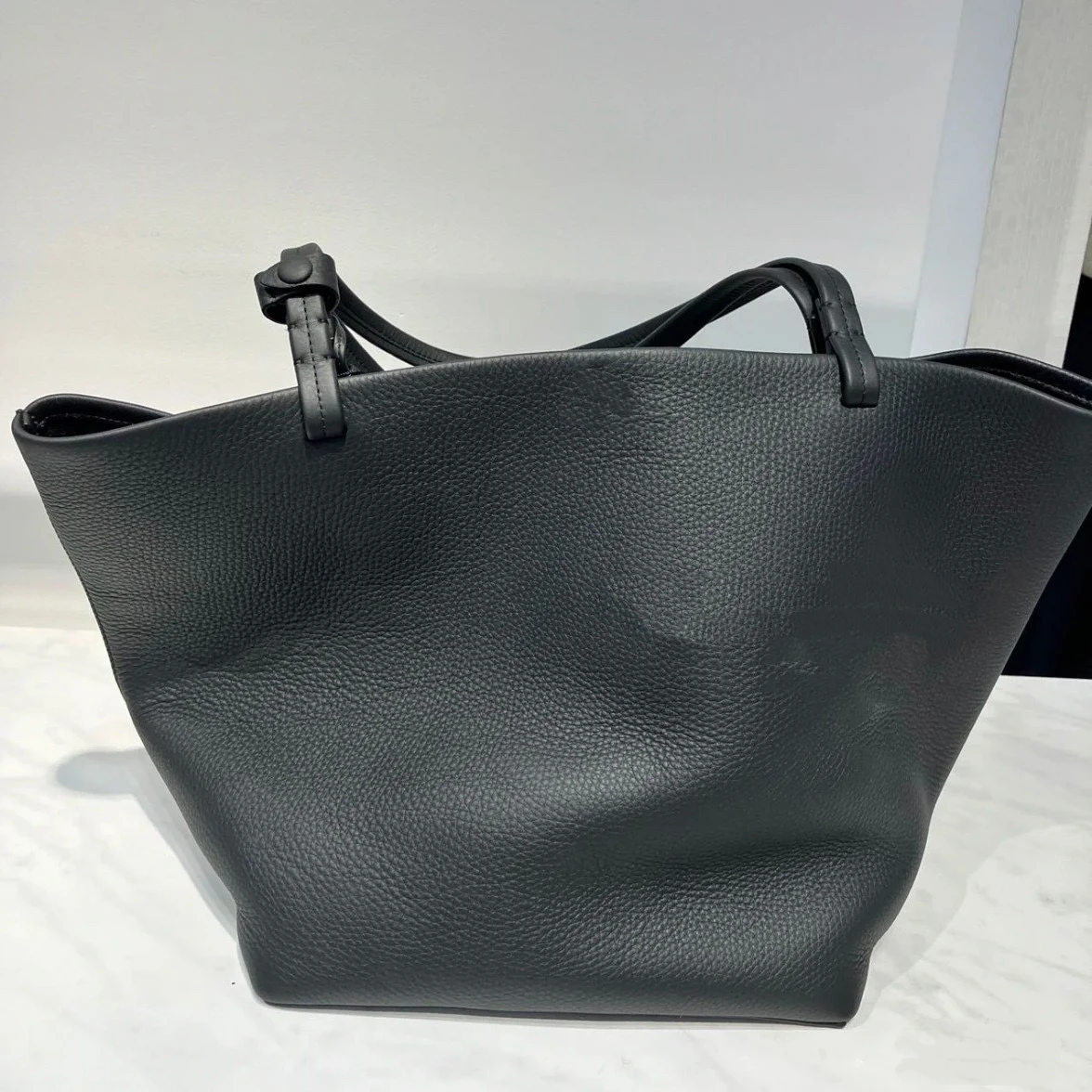 Novo parque saco clássico grande capacidade designer granulado sacola casual moda hobo saco de couro alta qualidade saco do mensageiro