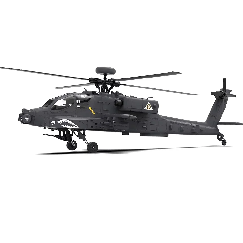 Yxznrc F11s 1:32 Apache Armed Remote Control Electric Helicopter Emulation Model Simulator Rc Aircraft Handle Control Toys Plane