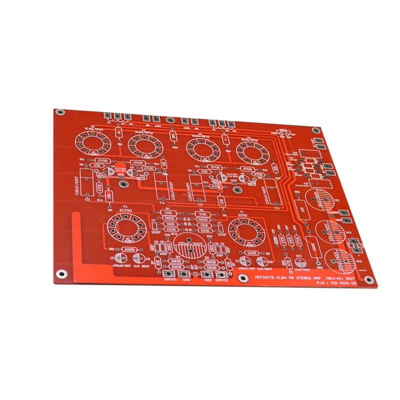 

EL84 Stereo Push-Pull Amplifier PCB Hifi Tube Preamplifier Board Kit Circuit Board