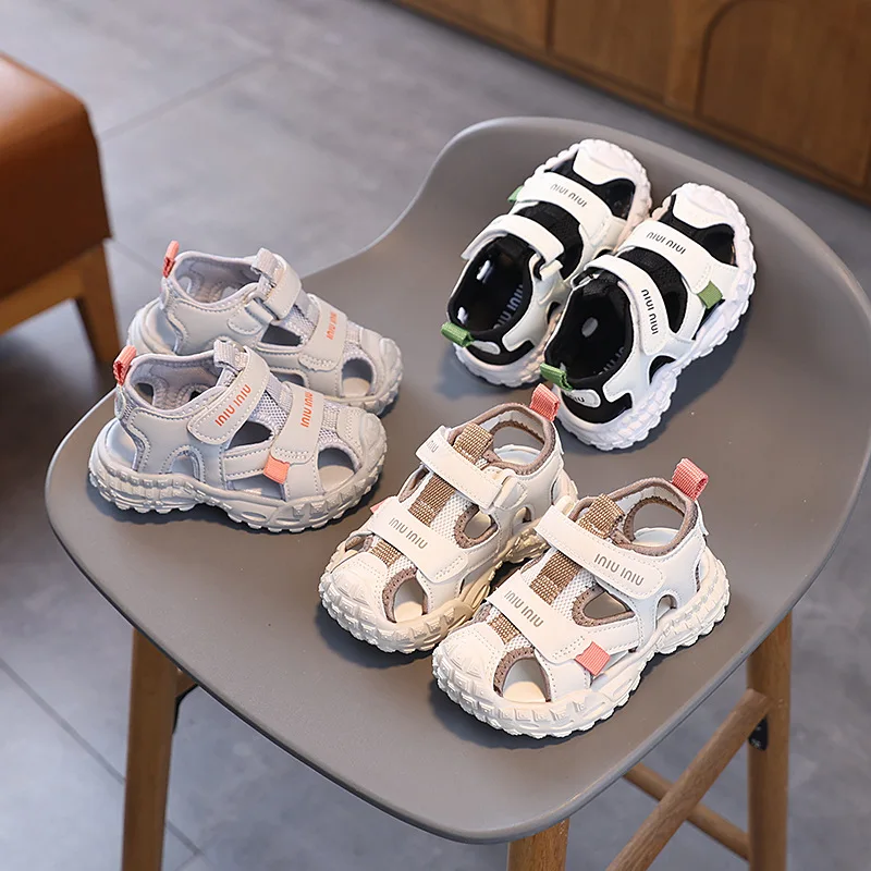 

Spring and Autumn Children Sports Shoes Unisex Kids Sneakers Mesh Upper Breathable Basketball Shoes Tennis Casual Flats Footwear