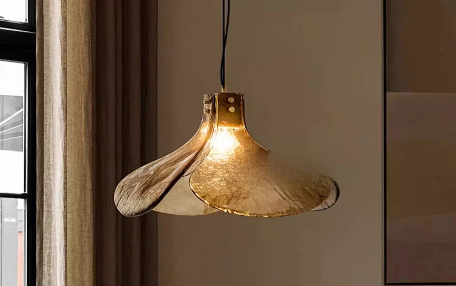 Retro small chandelier bedside vintage modern creative personality restaurant bar copper Japanese retro