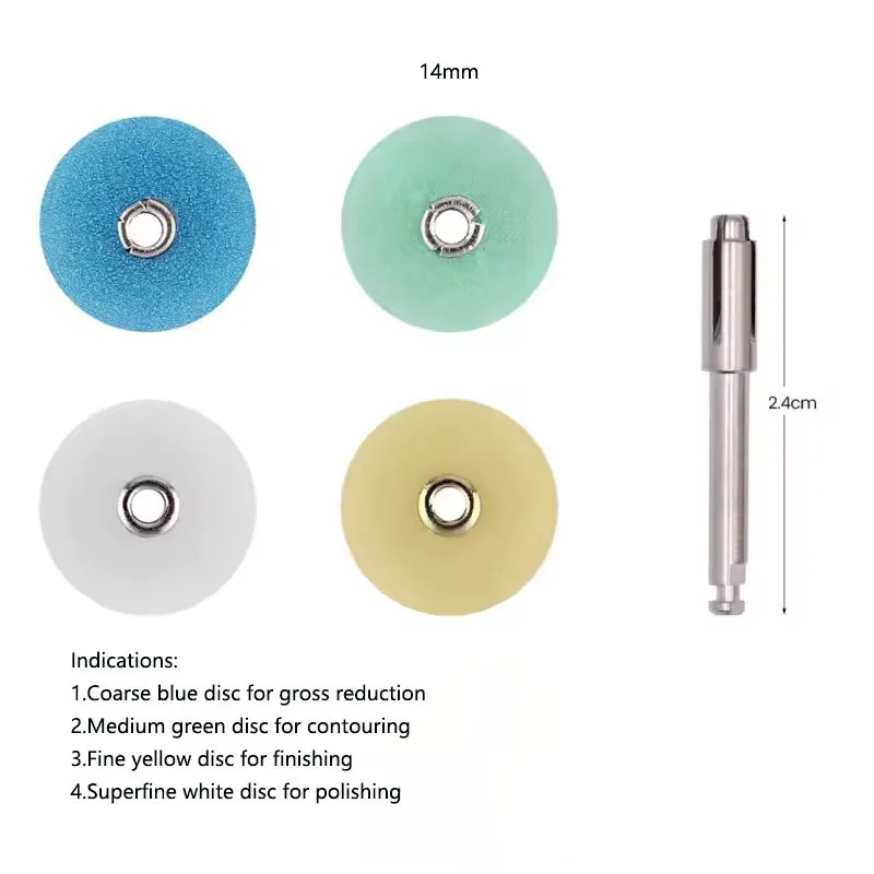 Disques de polissage dentaire, mandrin de tige de maintien, disque flexible Soflex, tige RA, matériel de blanchiment des dents, outils de dentisterie, consommables, 40 pièces