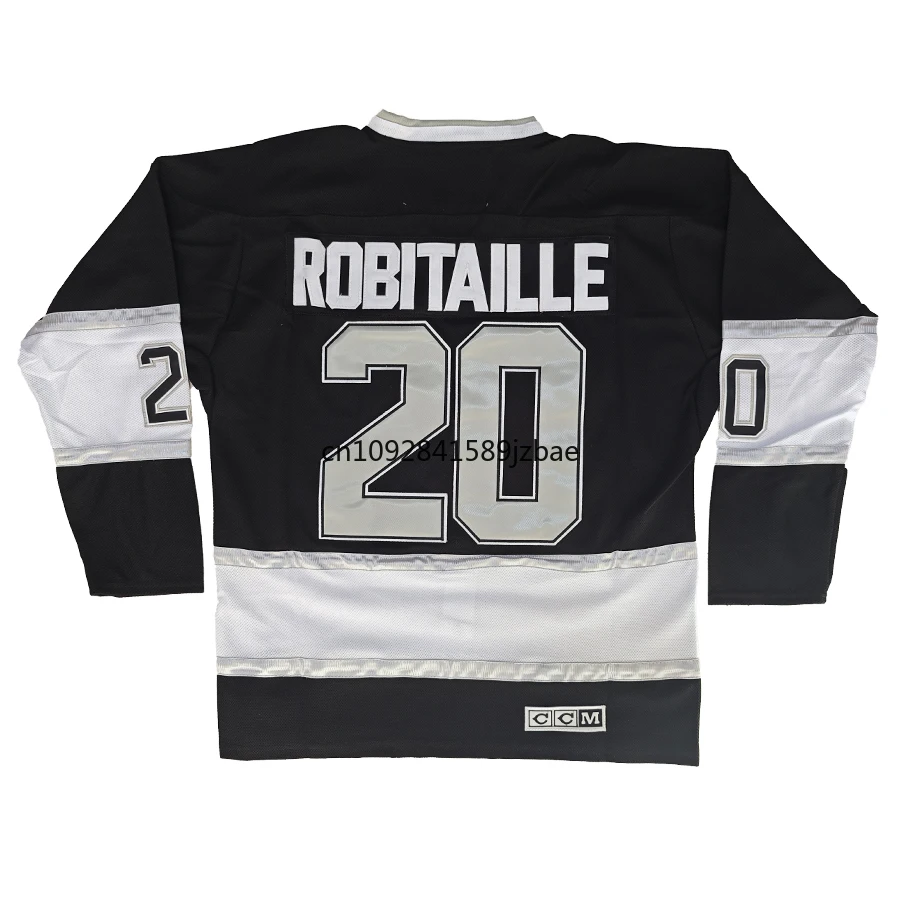 Luc Robitaille Jersey America Los Angeles Retro Ice Hockey Jerseys 33 Marty McSorley Jersey 32 Kelly Hrudey Jersey Us Mens M-3XL