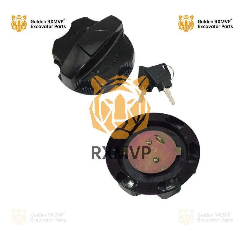 For Jiexibo Jcb/200/210/220/240/360 Diesel Tank Cover Two Ends Busy Fuel Tank Cover Excavator Accessories