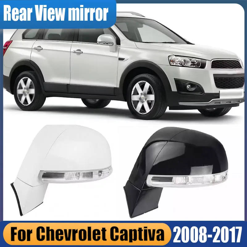 

For Chevrolet Captiva 2008-2017 Auto Door Wing Rear View Mirror Assembly Car Rearview Side Mirror Assembly 96818101 96818102