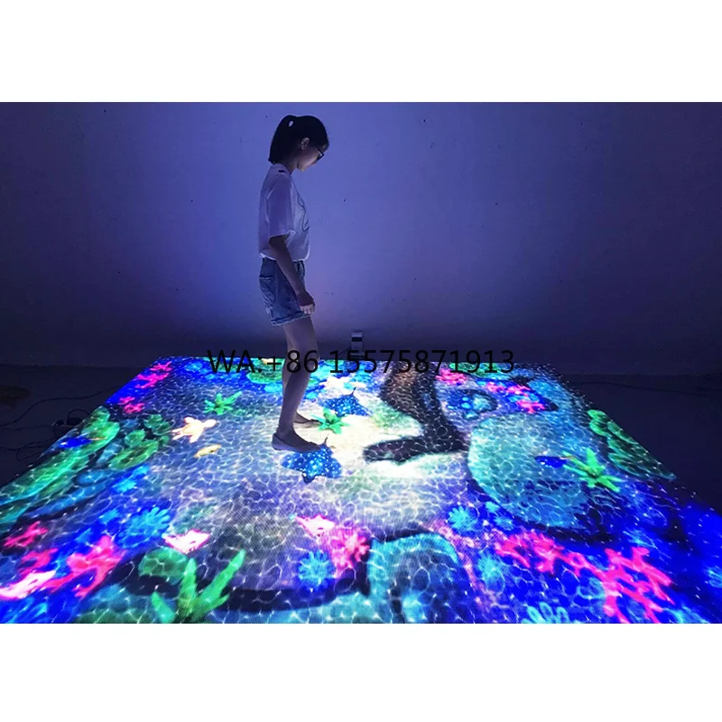 

Kid Games Ip65 P3.91 3D Video Floor Tile Led Display Screen Smart Interactive Led Dance Floor Screen