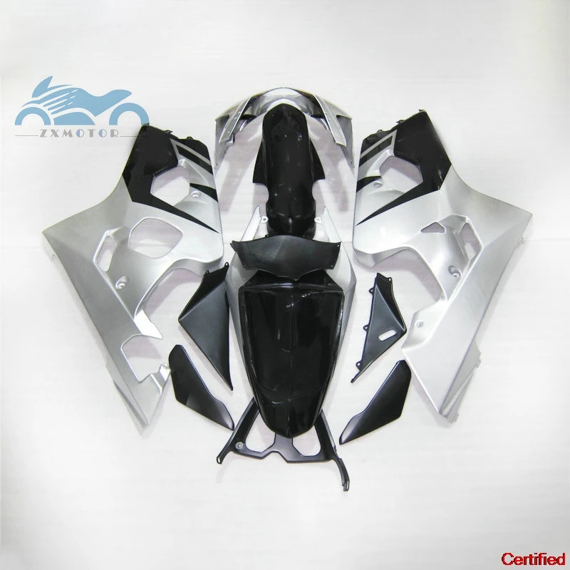 New plastic Fairing kits for SUZUKI 2004 2005 GSXR600 R750 racing sports fairings kit 04 05 GSXR750 GSX R600 K4 silver bodyworks