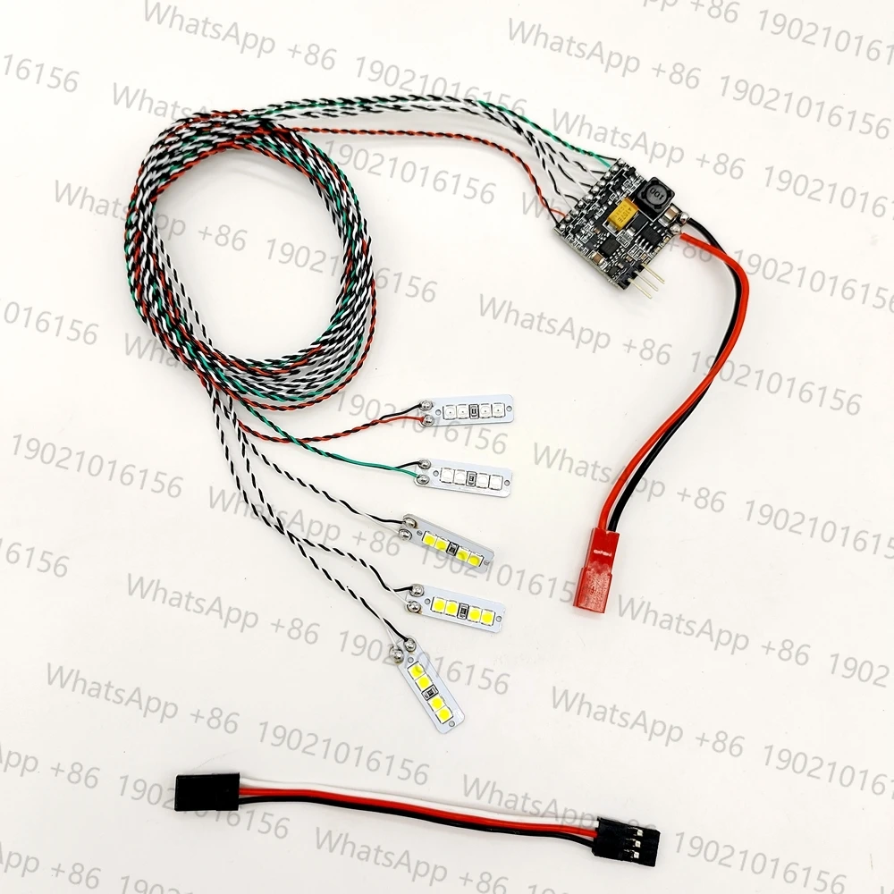 Luz LED para Modelo RC, para Avión de Ala Fija Radiocontrolado, 1200 mm, Binario