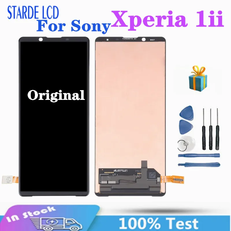 

Super AMOLED LCD For Sony Xperia 1ii LCD Display Touch Screen Digitizer Assembly for xperia 1ii Full Display Replacement