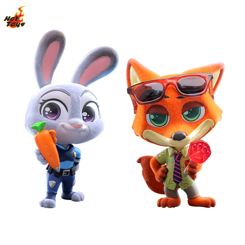 Hot Toys Disney Zootopia Judith Nick Cosbaby (S) Mini Collector'S Doll Children'S Toy Birthday Gift For Boyfriend And Girlfriend