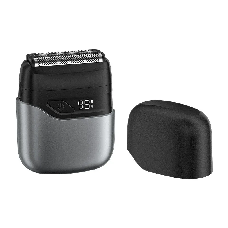 Reciprocating Head Electric Shaver Rechargeable Shaving Machine for Men Digital Display Beard Trimmer Waterproof  Razor