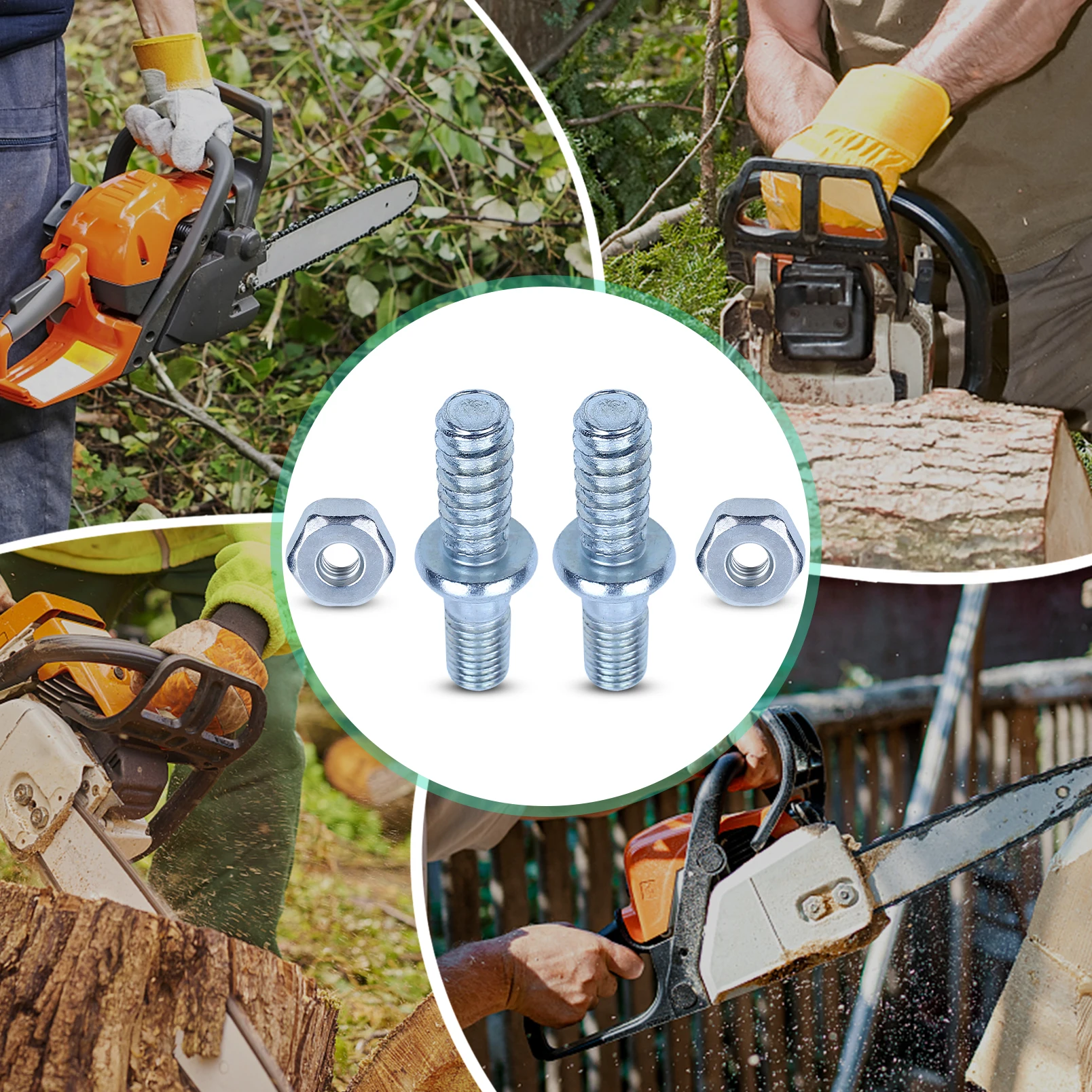 مسمار الجوز ل STIHL 017 018 021 023 025 MS170 MS180 MS210 MS230 MS250 بالمنشار قطع الغيار