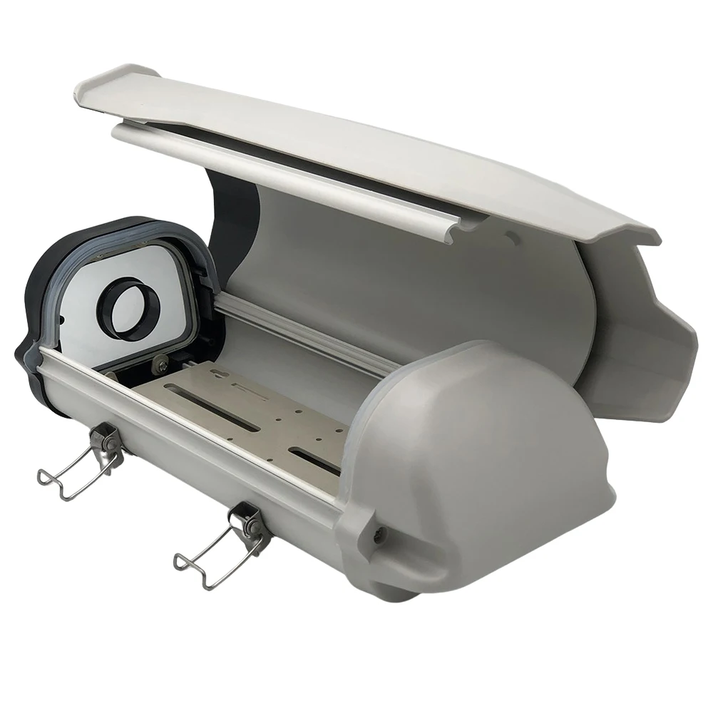 11 Inch Security CCTV Camera Housing Side Flap Aluminum Outdoor Rainproof Enclosure Casing Surveillance Camera Protection Shell