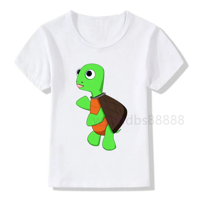 Tortoise Birthday Shirt  T-Shirt Birthday Children Animal Top Tee Party Shirt Gift Fashion Baby Boy Clothes  Cartoon 1-11