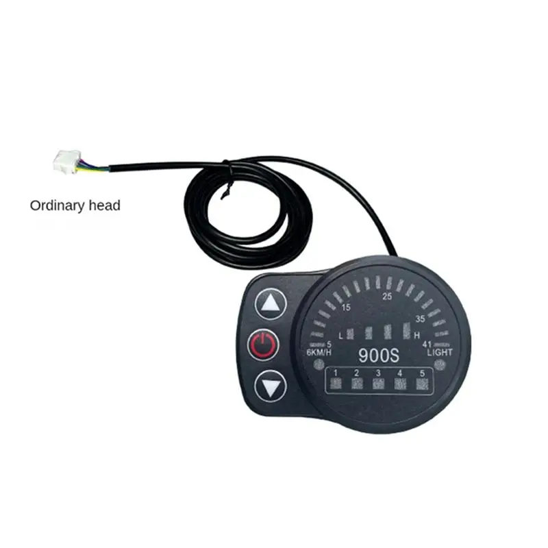 

Oct.345 36V 48V 750W Electric Bicycle 25A Sine Wave Common Head Controller with LED900S Display Electric Bike Light Display