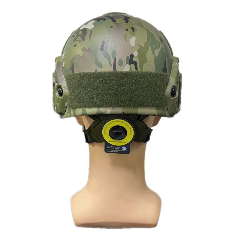 Kevlar fast ballistic helmet, MC ballistic camouflage helmet, NIJ IIIA, Wendy class suspension lining, bulletproof