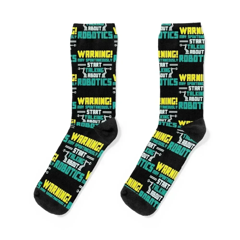 Robotics Robot Engineer Robotic Lover Gift Socks golf custom Thermal man winter christmas gifts Luxury Woman Socks Men's