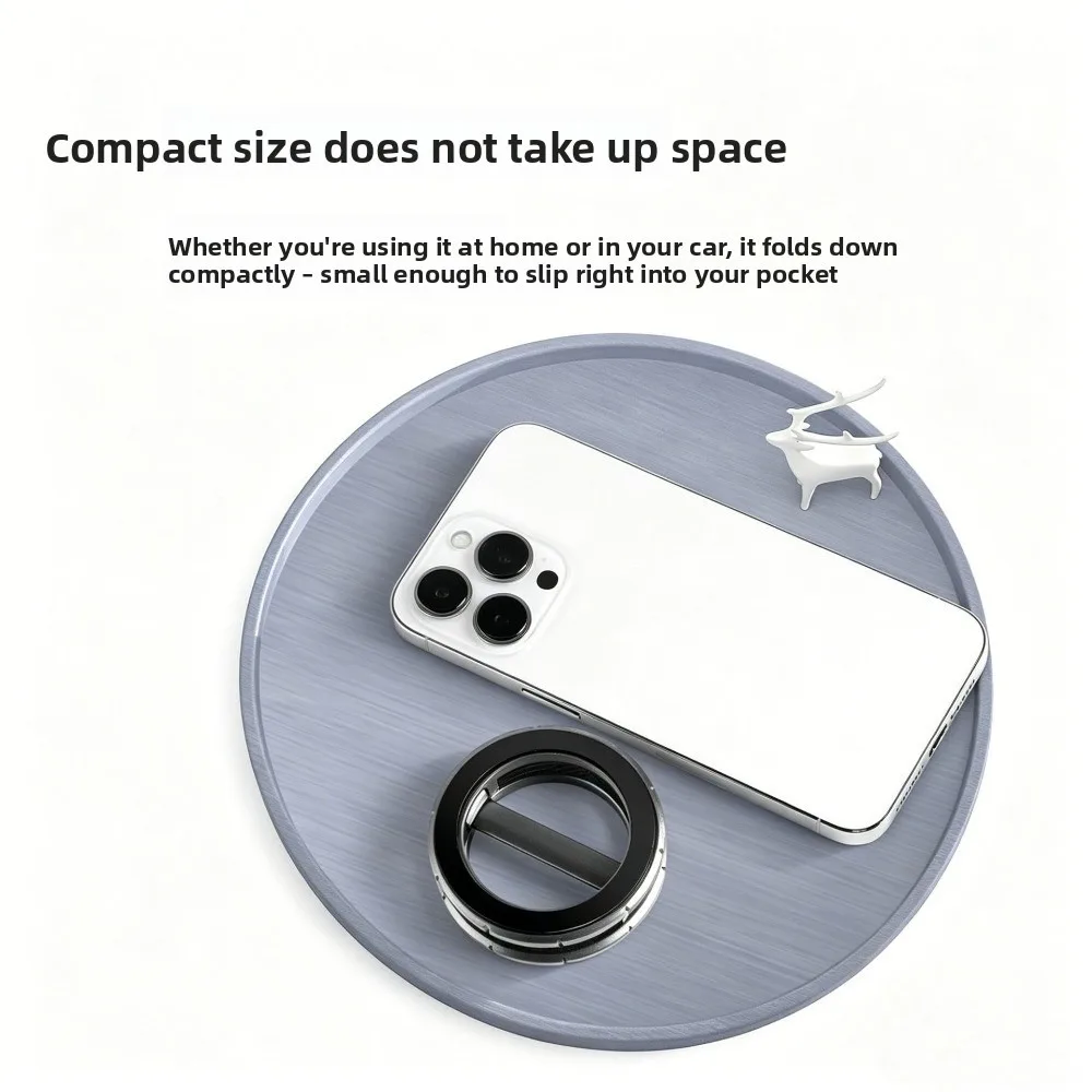 For MagSafe Double-sided Strong Magnetic Holder For Photography Equipment Mobile Phone Accessories Portable Folding Magnet Stand - view 3
