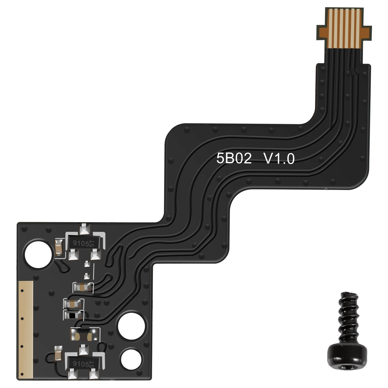 Filament Sensor FPC Flex Cable Board with Hall Switch Compatible with P2S 3D Printer Extruder Replacement Part for AMS Auto