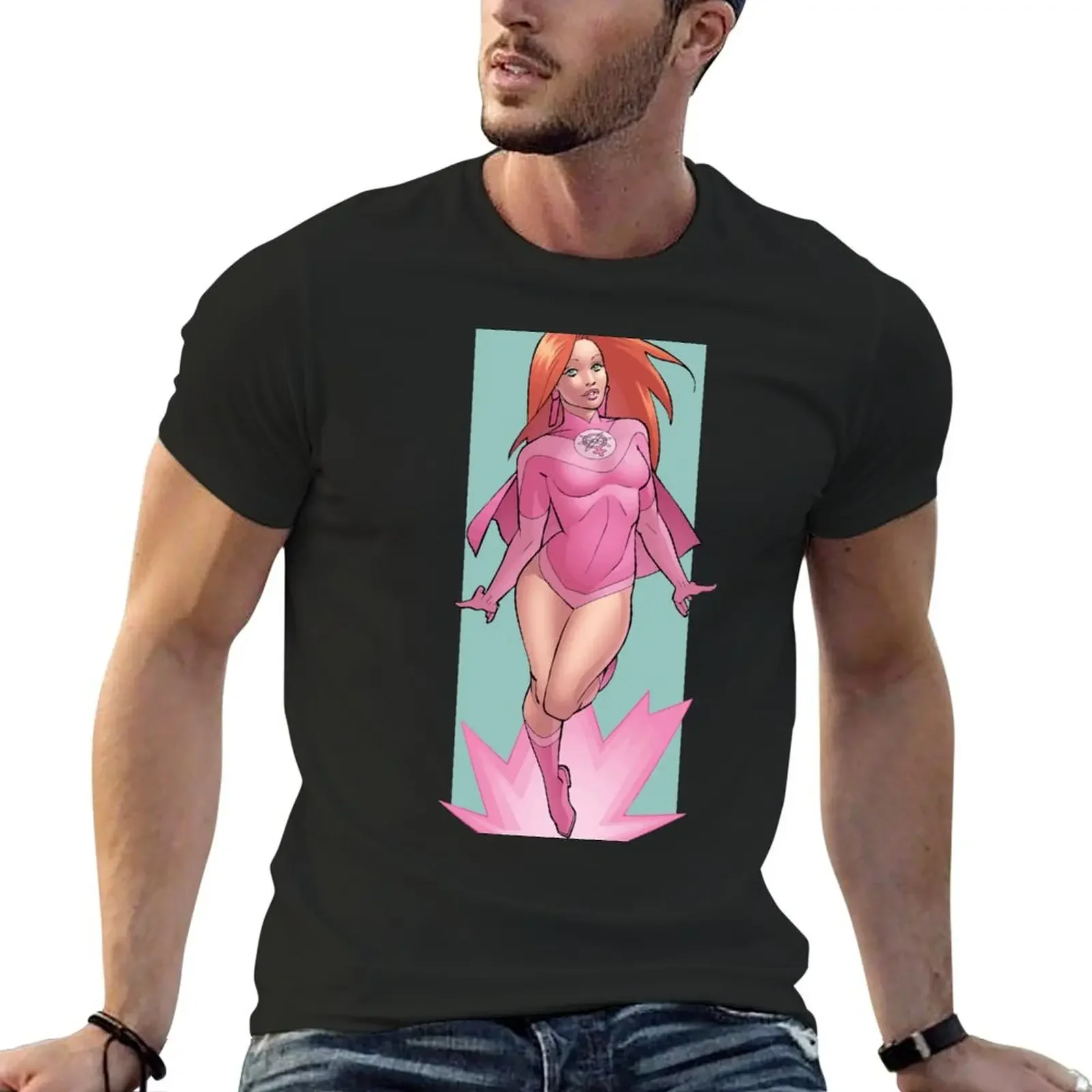 

Atom Eve (Invincible) T-Shirt plus size clothes anime figures quick drying funny t shirts men