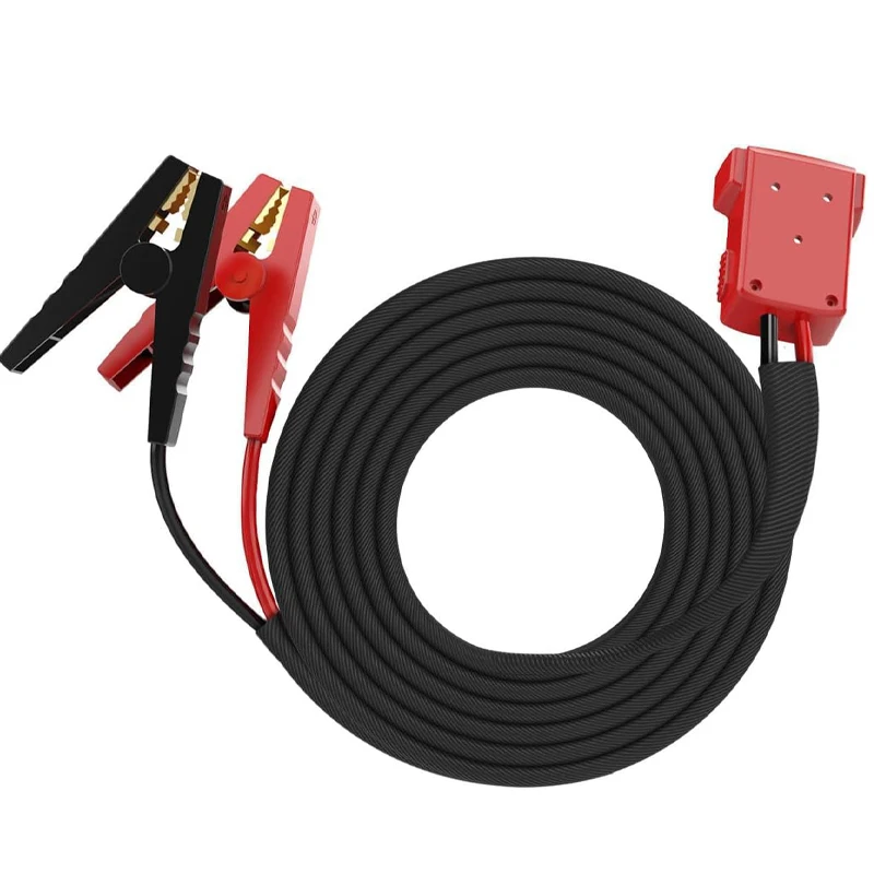 

Jumper Cable Clamps for Milwaukee 18V Battery Jumper Starter Automotive Booster Cables for Jump Starting Dead or Weak Batteries