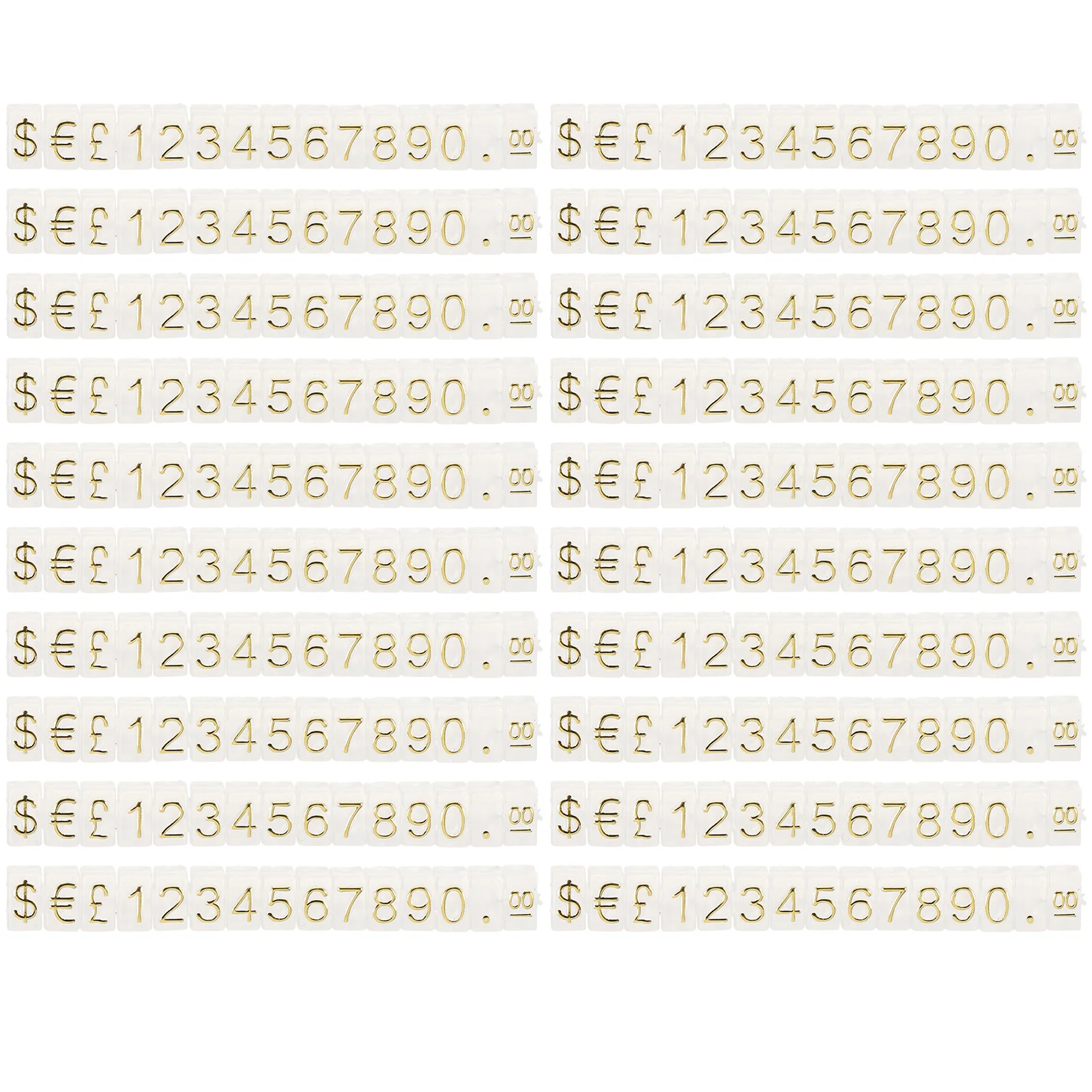 20 قطعة عرض الأسعار مكعب سبائك الألومنيوم كتلة عدد قابل للتعديل للمجوهرات الفواكه الخضروات متجر بيع بالتجزئة عداد عرض العلامات