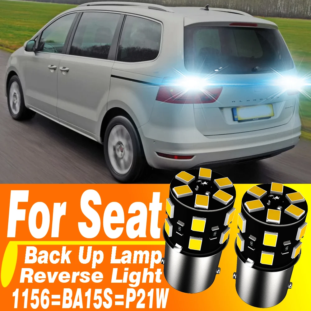 2Pcs P21W Led Rever…