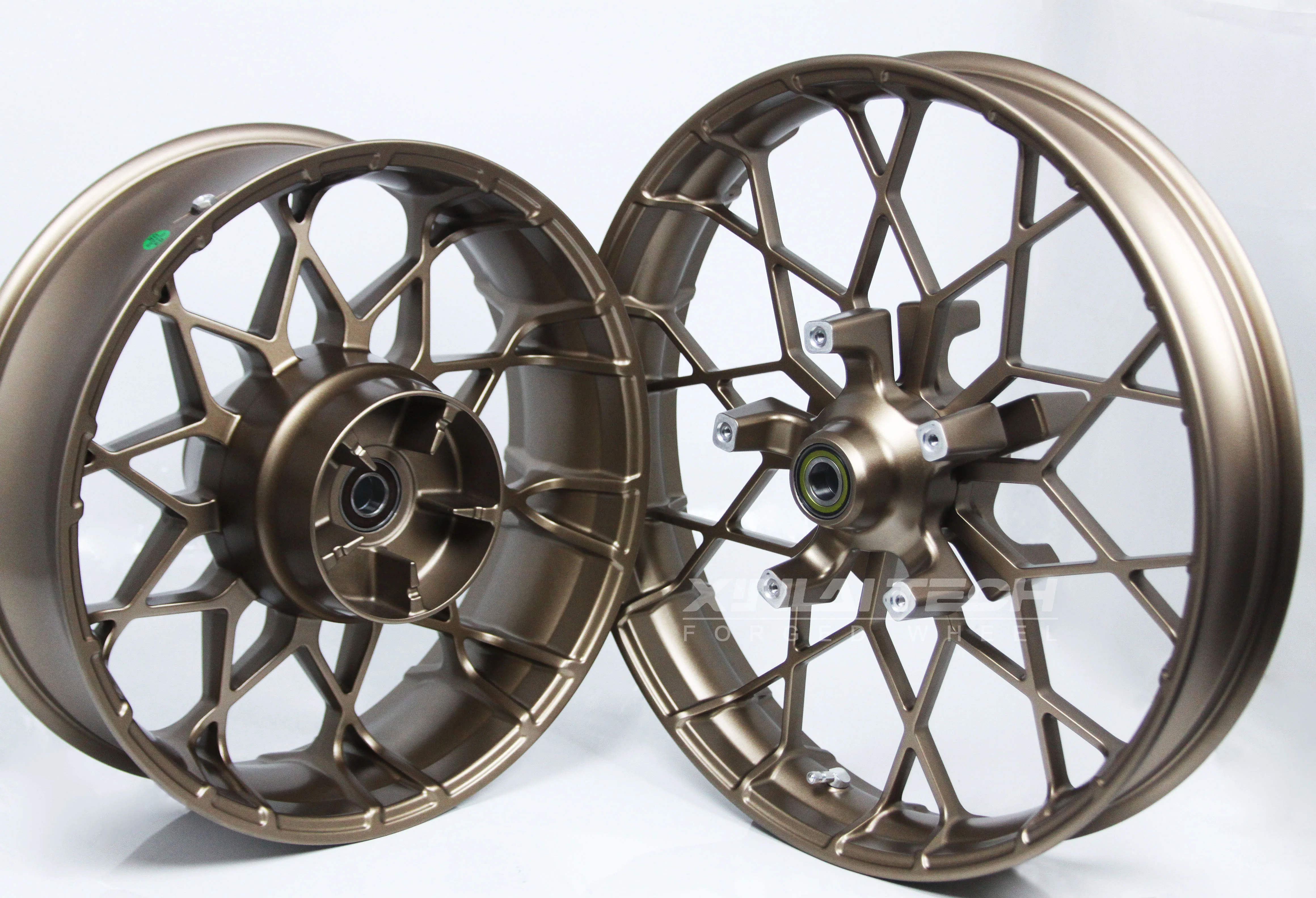Anodized Forged Motorcycle Wheels 18x5.5 for Harley Dyna Lightweight Custom Alloy  Motorbike Wheels