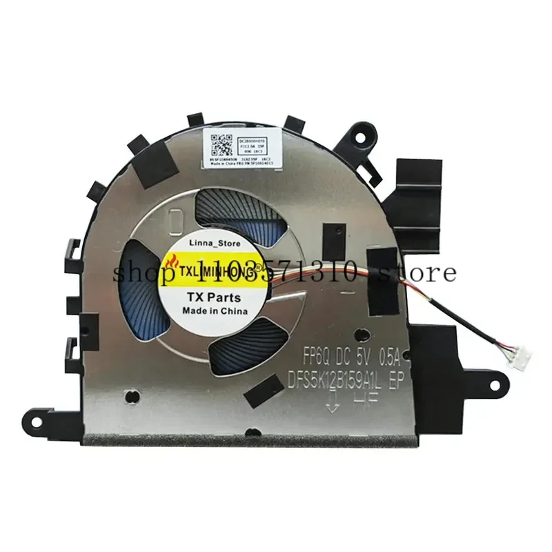 New CPU FAN for Lenovo IdeaPad 1 15IAU7 1 15ALC7 82QD FCC2 FP6Q DC28000HEF0 DFS5K12B159A1L 5F10S14012 5F10S14013 DC5V 0.5A