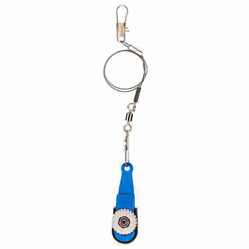 Kayak Fishing Outrigger Trolling Clamp Adjustable Strain Relief Clamp 5.5 X 1.7 X 2.6cm Blue