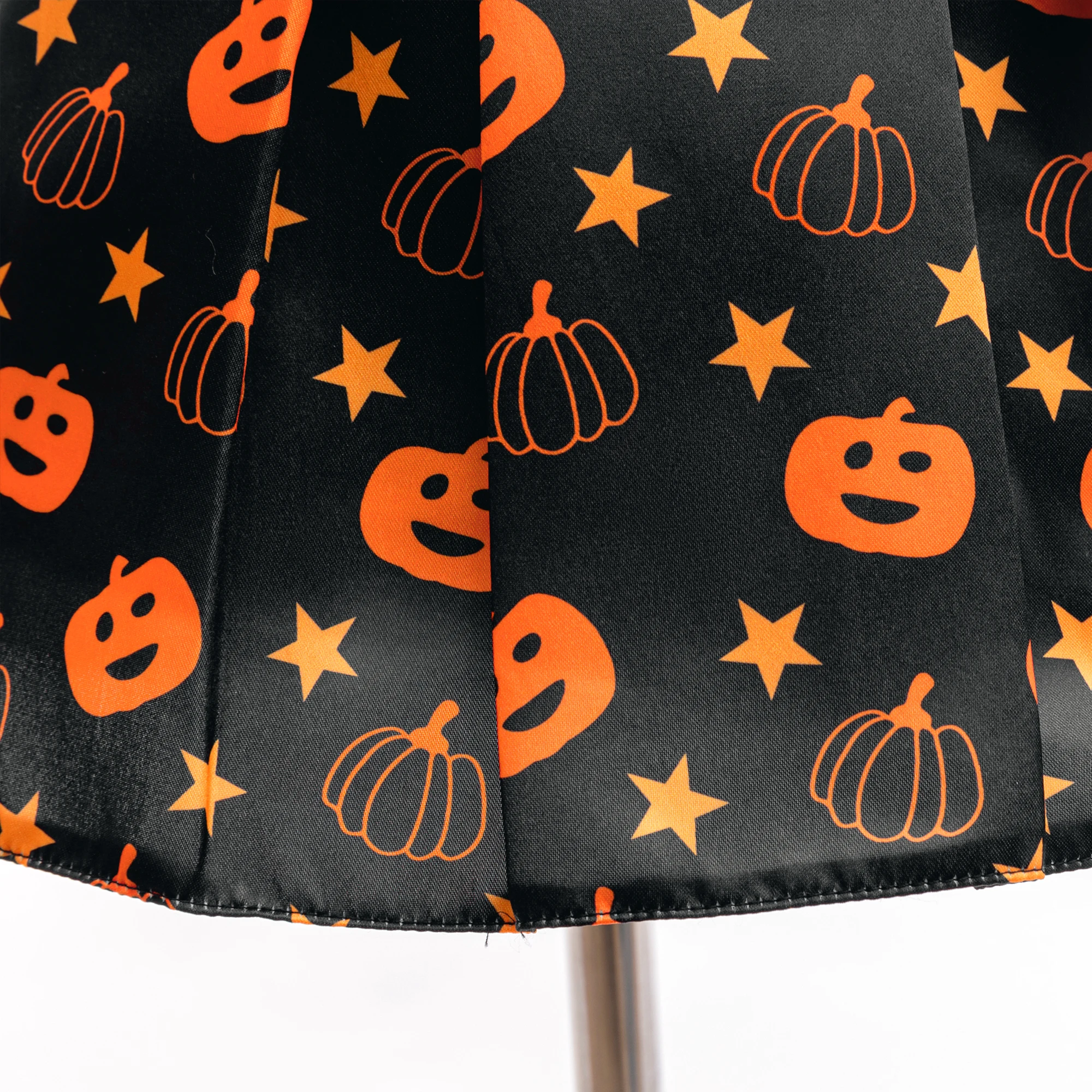 Kleinkind-Kürbis-Halloween-Party-Mädchenkleid, 1. Geburtstag, Brautjungfernkleid, Hochzeitsbankett-Kleid, Mädchen-Hexenkleid, Weihnachtskleid, Abschlussball-Kinderkleidung – Detail 7
