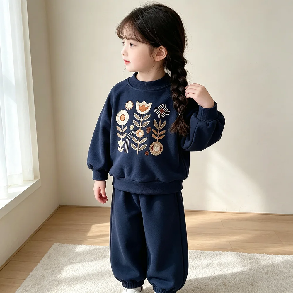 Neue Frühlings- und Herbstmode für Babys und Mädchen, Kinderkleidung, Niedliche Freizeitkleidung, T-Shirt und Hose, 2-teiliges Set, Kleinkind-Sportkostüm, Kinder-Trainingsanzüge – Detail 19