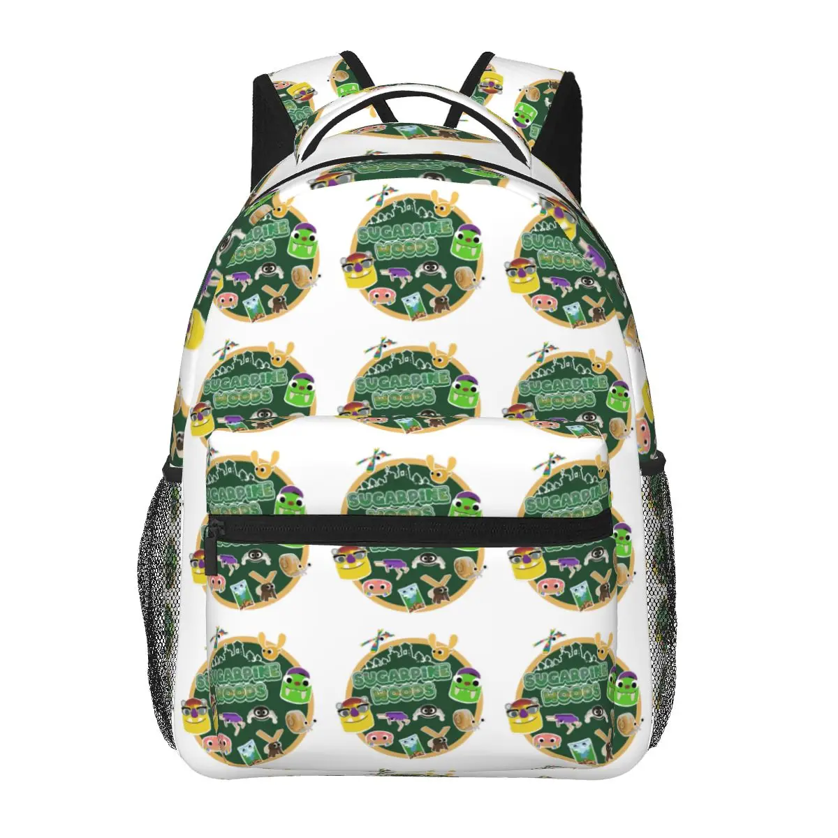 Sugarpine Woods Bugsnax Characters Kinda Bug Backpacks Boys Girls Bookbag Children School Bags Travel Rucksack Shoulder Bag