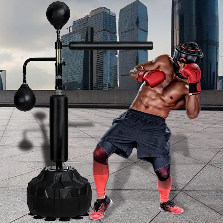 

Reflex Boxing Punching Bag With Boxing Spinning Bar Height Adjustable
