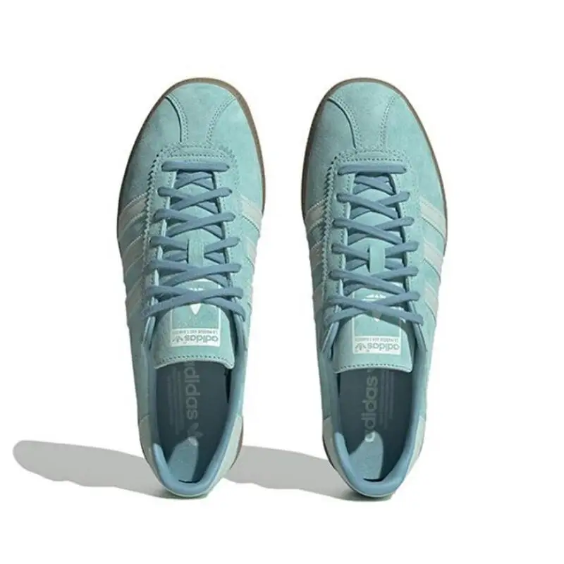 アディダス オリジナルス バミューダ マカロン シリーズ 滑り止め着用快適な軽量ロートップ スケート シューズ アイス ブルー GY7387
