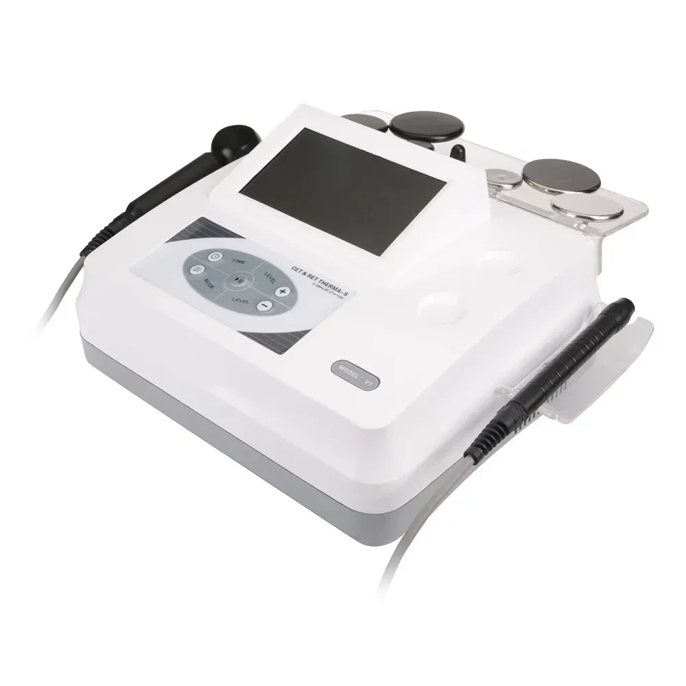 

448Khz CET RET Tecar Physical Therapy Portable Monopolar Probe Head High Diatermia Pro Loss Weight