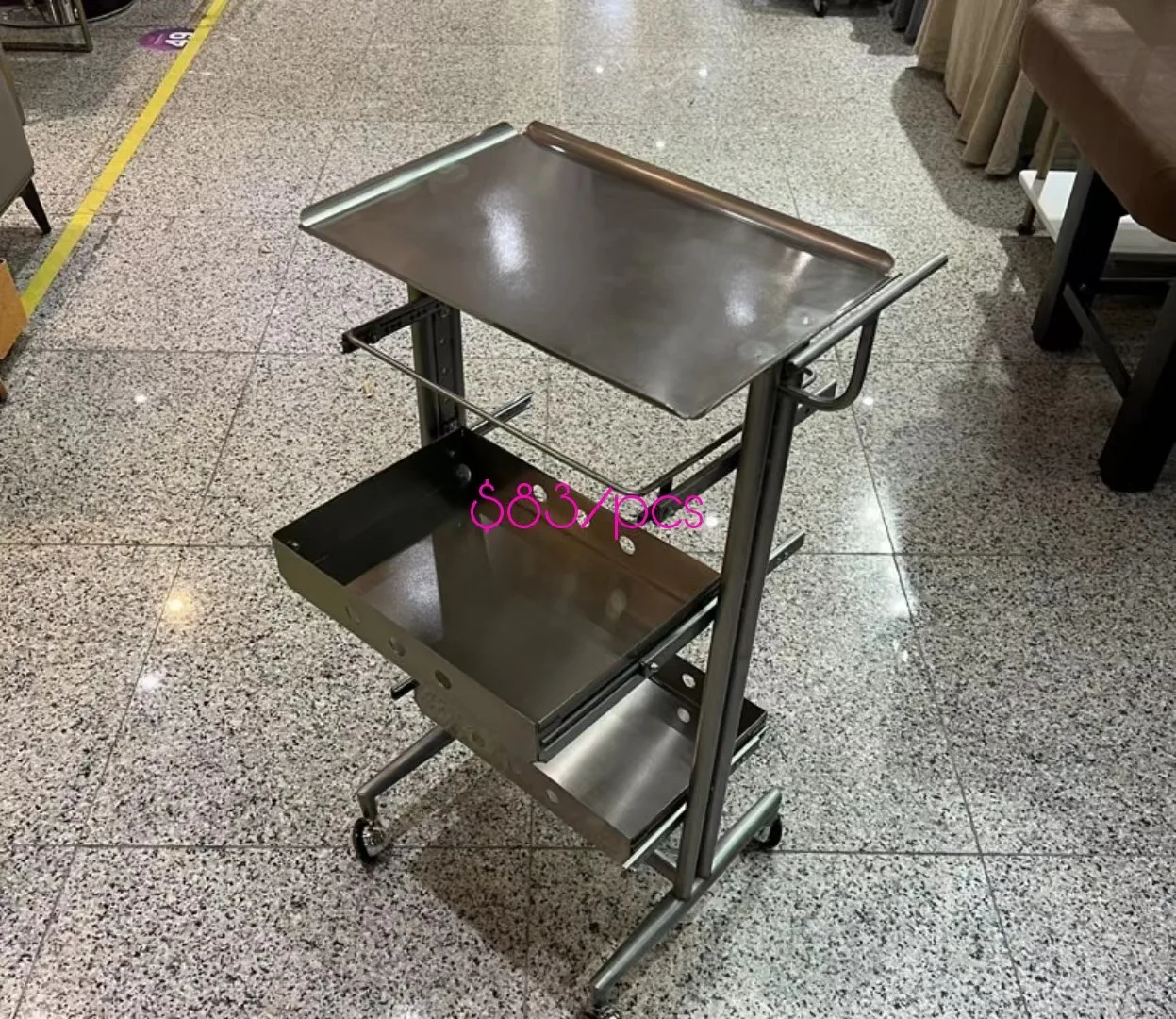 Hot Selling ir hair salon trolley cart hair extension salon trolley trolley cart therapy China Factory High Quality